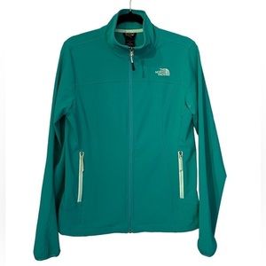 Nwot North Face Turquoise Lightweight Nimble Windbreaker Size Small Petite